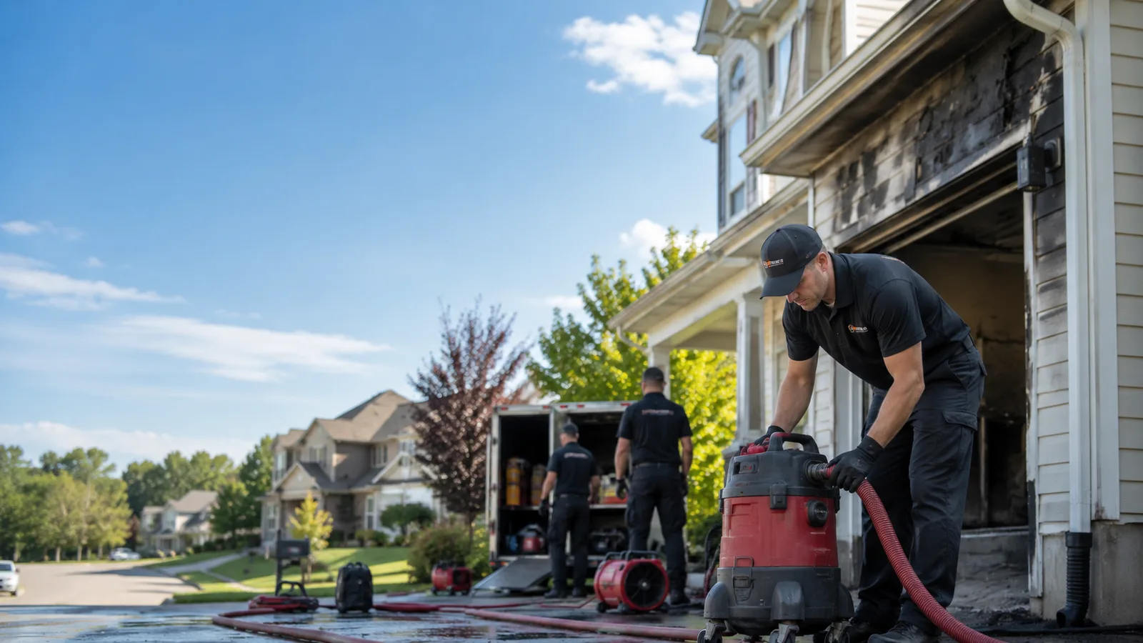 Fire And Smoke Damage Restoration in Wake Forest, NC near me